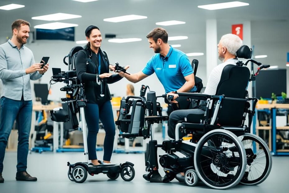 站立電動輪椅的輔助工具選用技巧