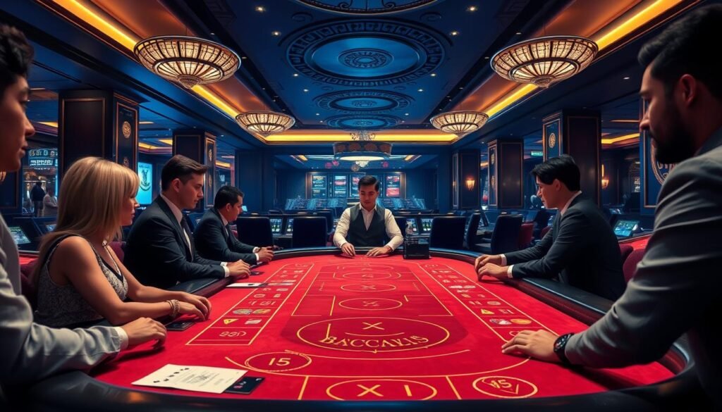 生成真人百家樂遊戲的圖片
